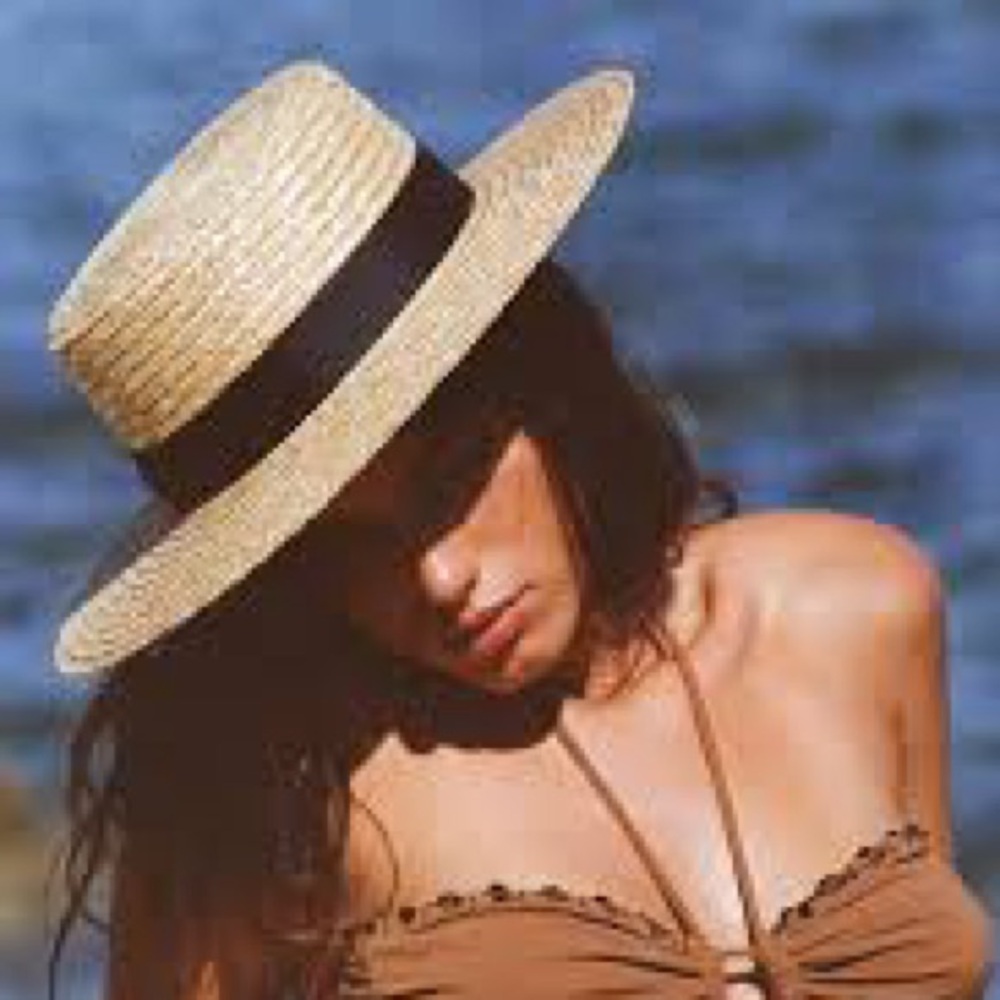 Lack of Color Spencer Boater Straw Hat Medium